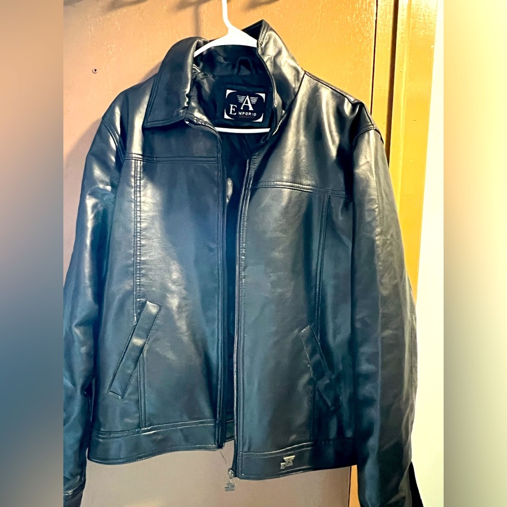 Emporio Collezione leather Jacket